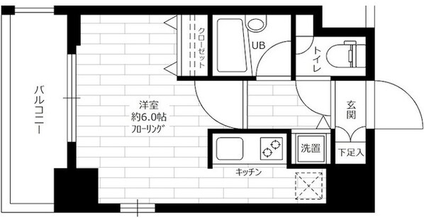 ステージファースト西早稲田の物件間取画像